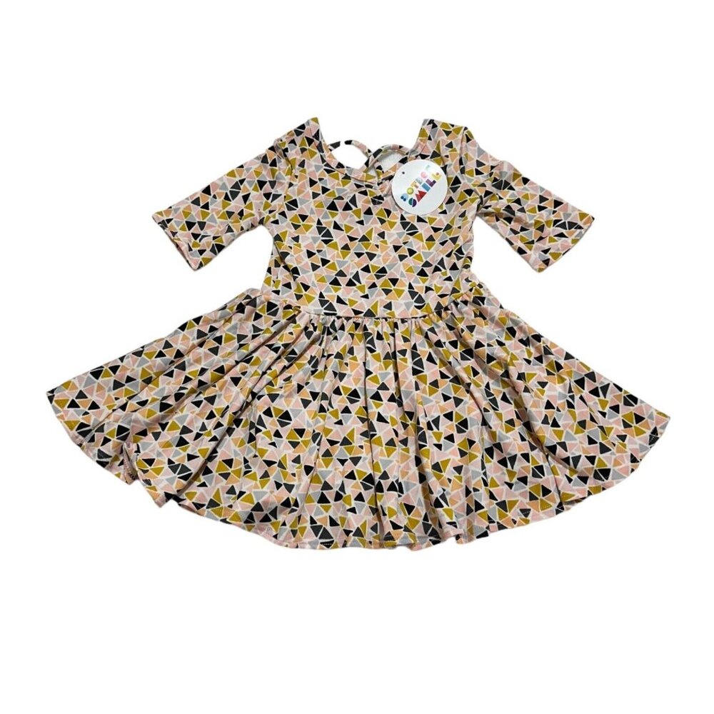 Dot Dot Smile NWT Baby Girl Size 12/24M Ballerina Twirl Dress Attach Brief